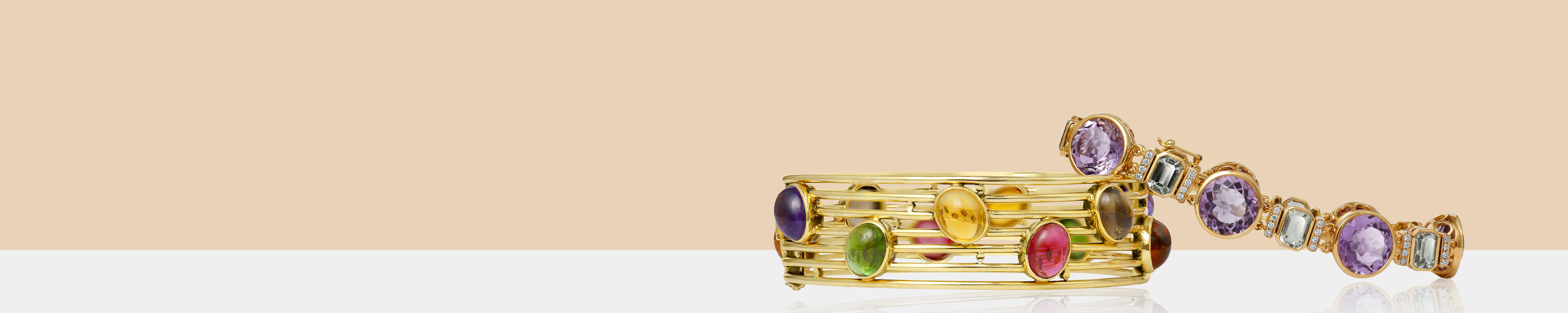 Armbanden met kleursteen