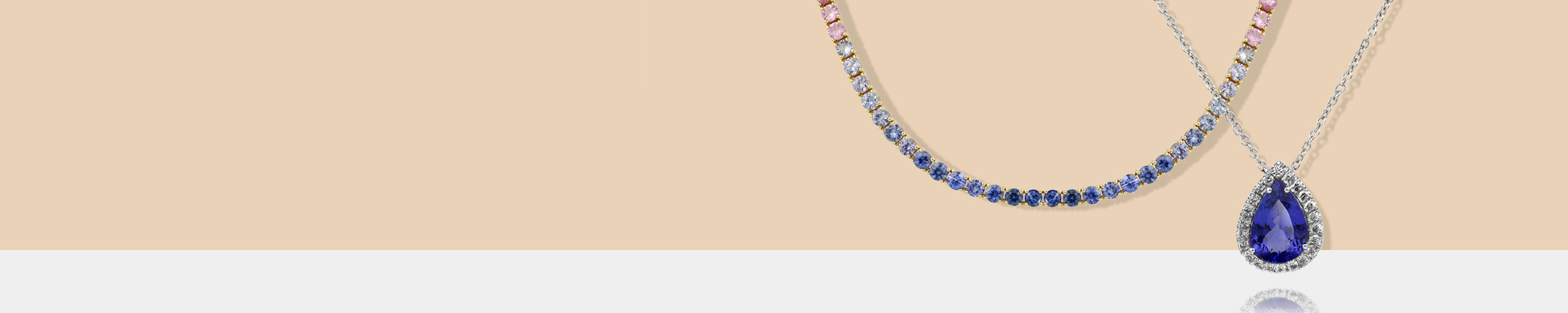 Colliers met kleursteen