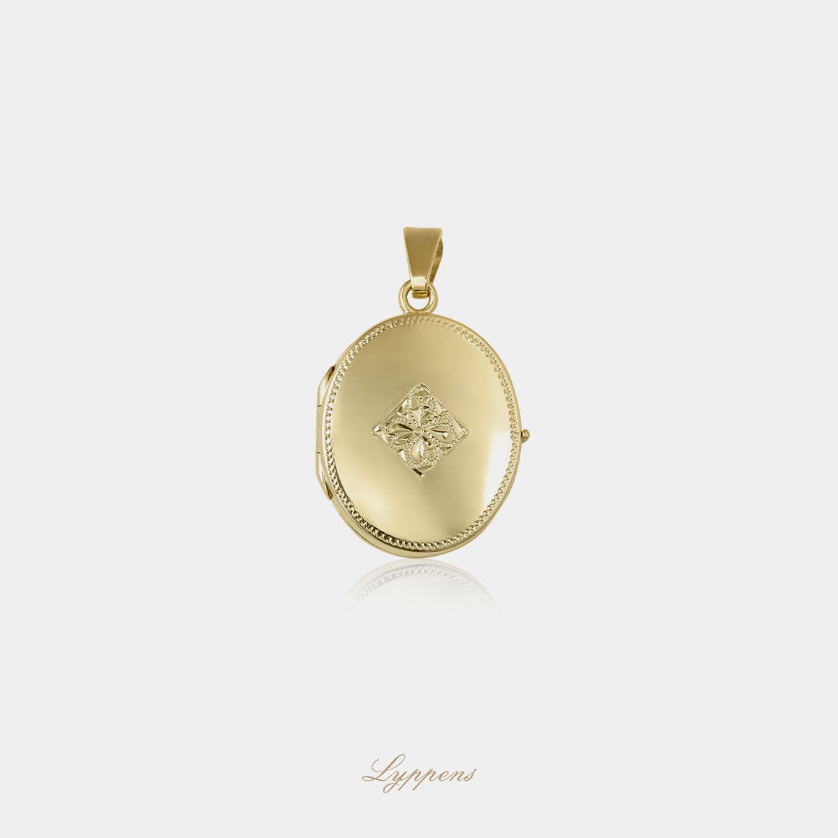 Geelgouden medaillon