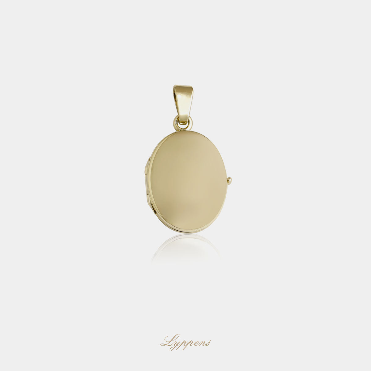 Yellow gold locket