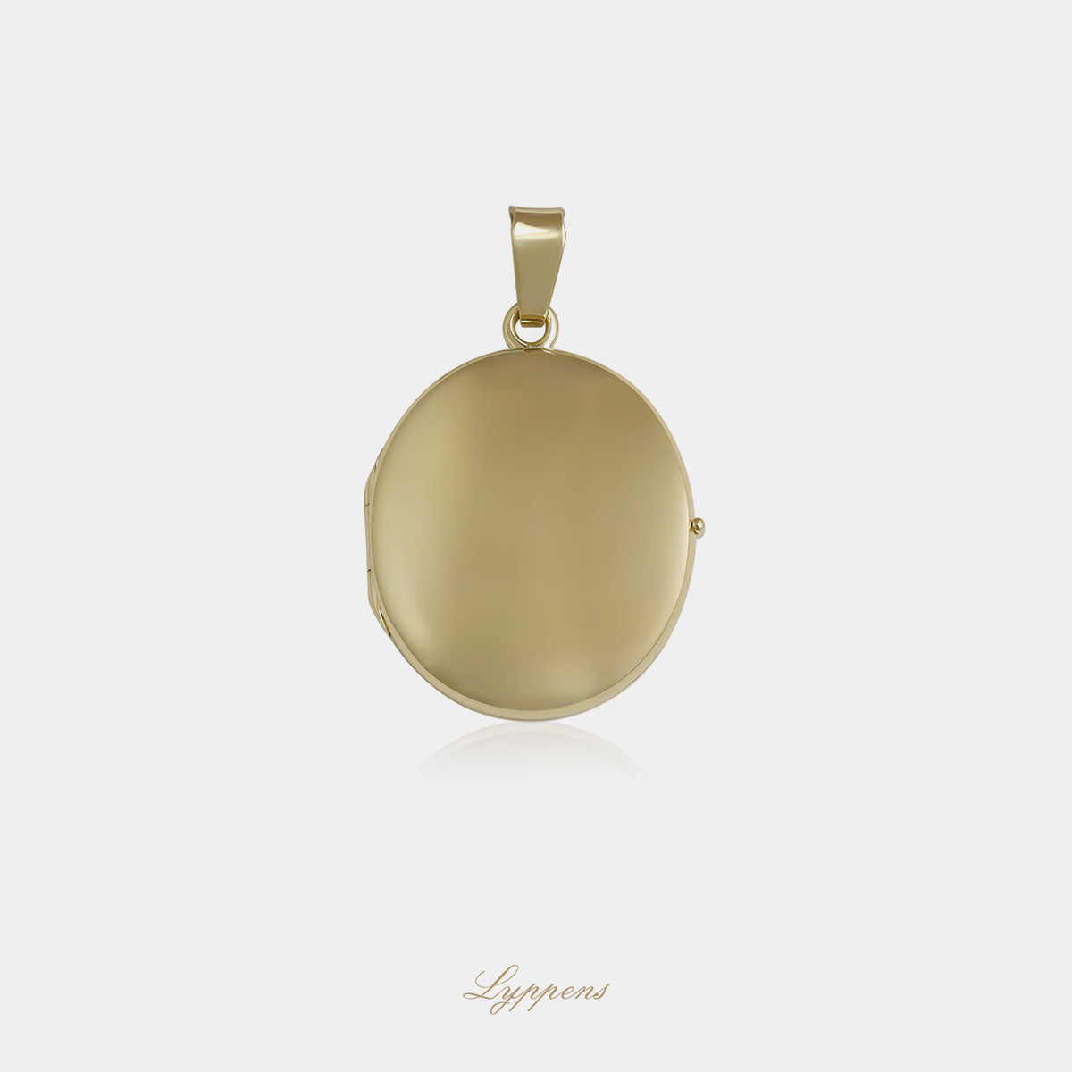 Yellow gold locket