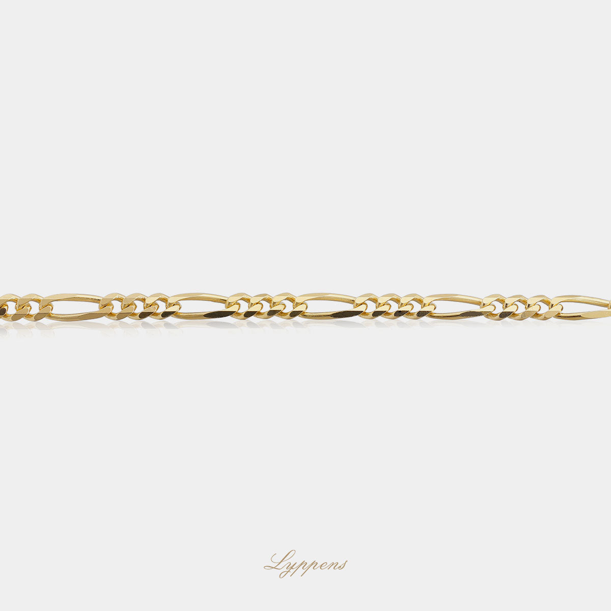 Geelgouden Figaro schakelcollier