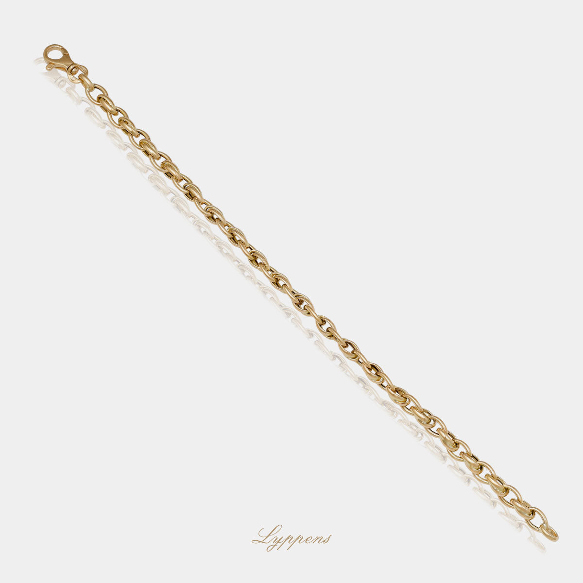 Geelgouden fantasie schakelarm.