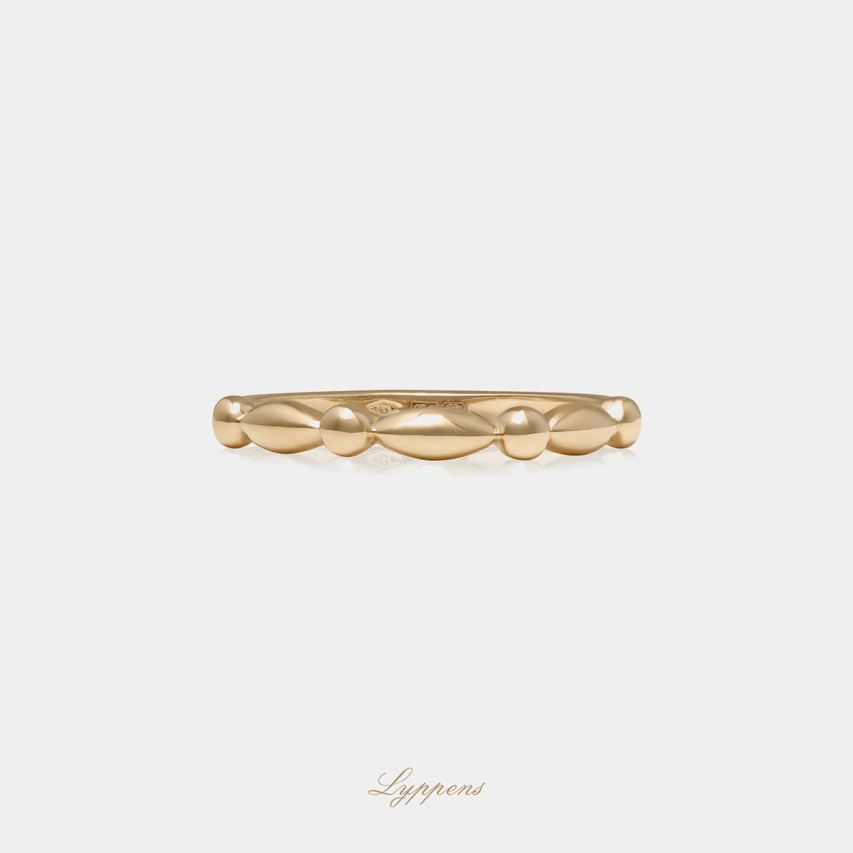 Yellow gold fantasy ring