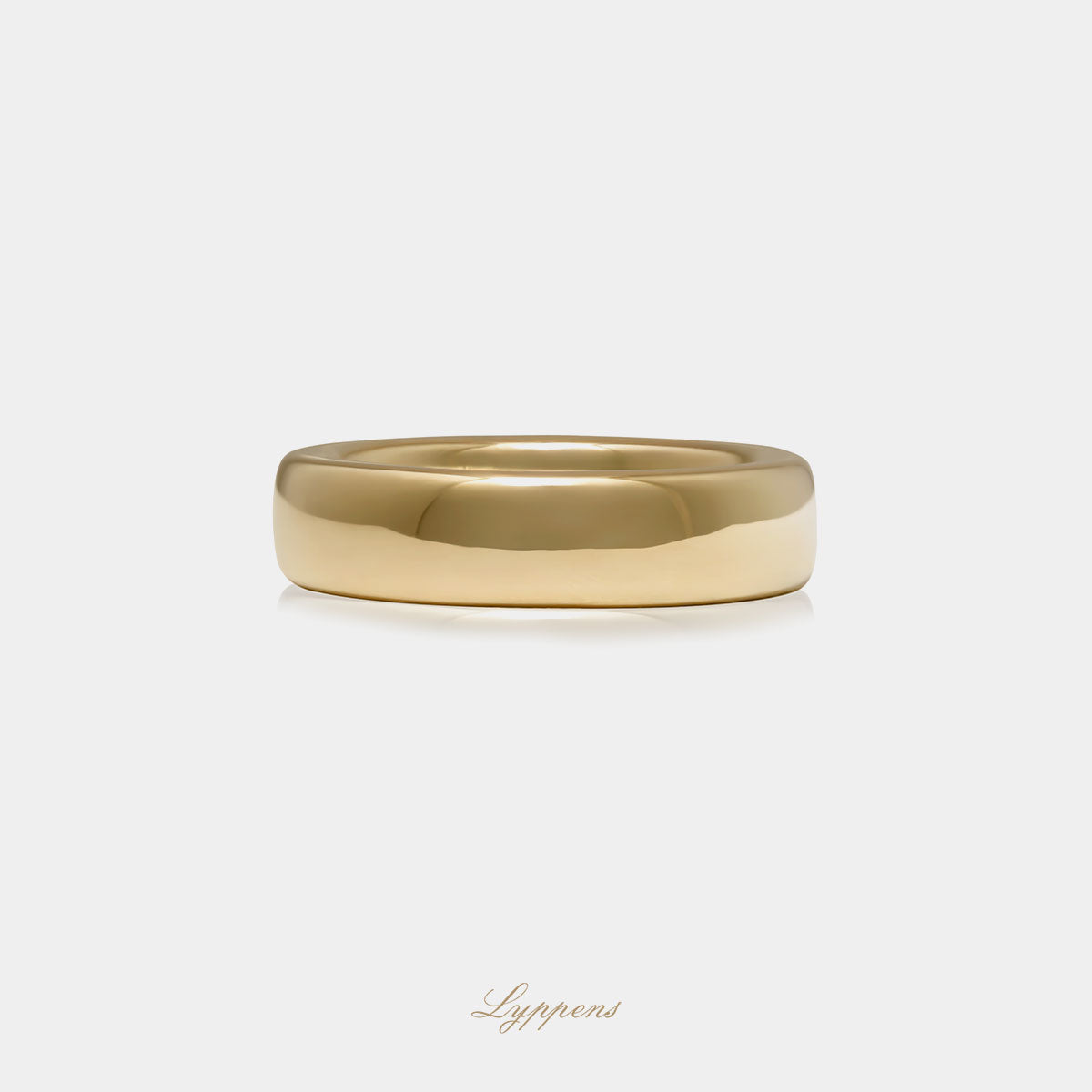 Yellow gold ring