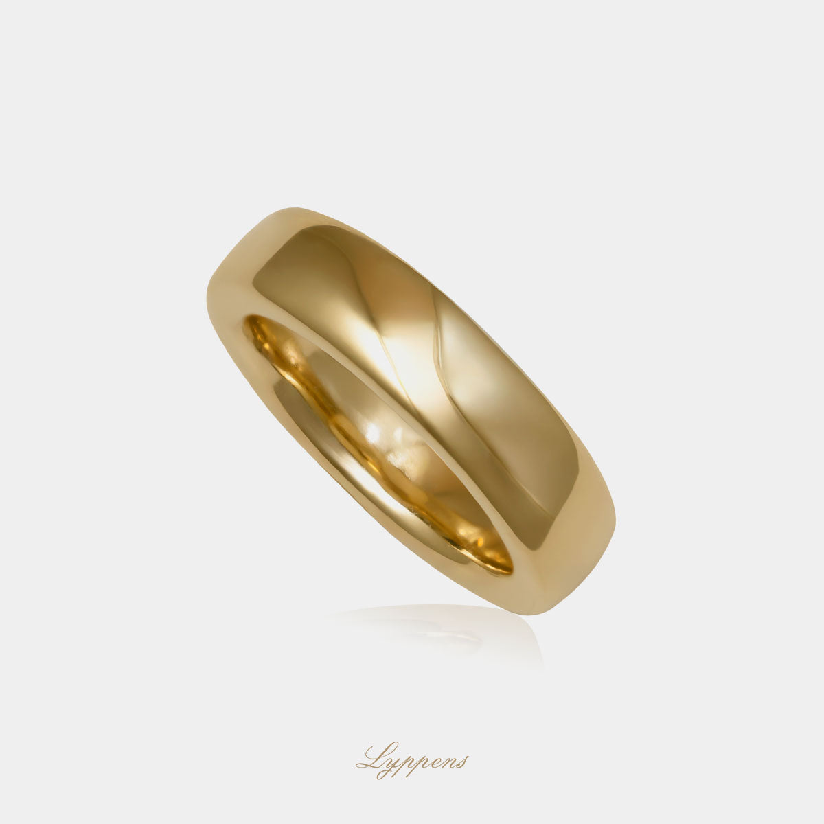Yellow gold ring