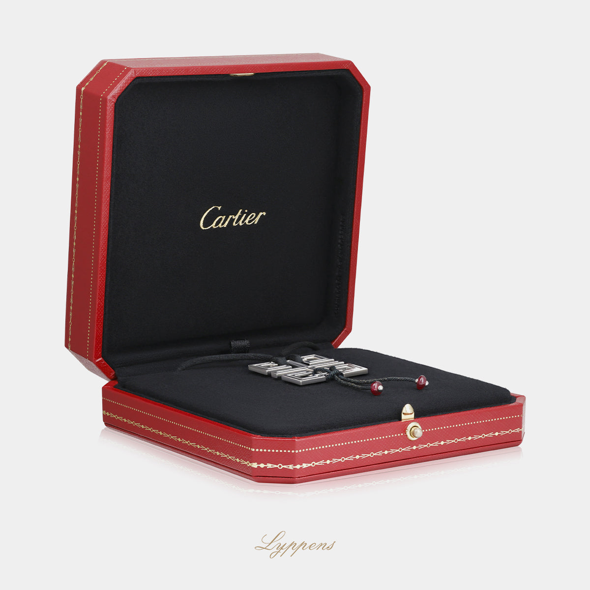 White gold Cartier Le Baiser du Dragon necklace
