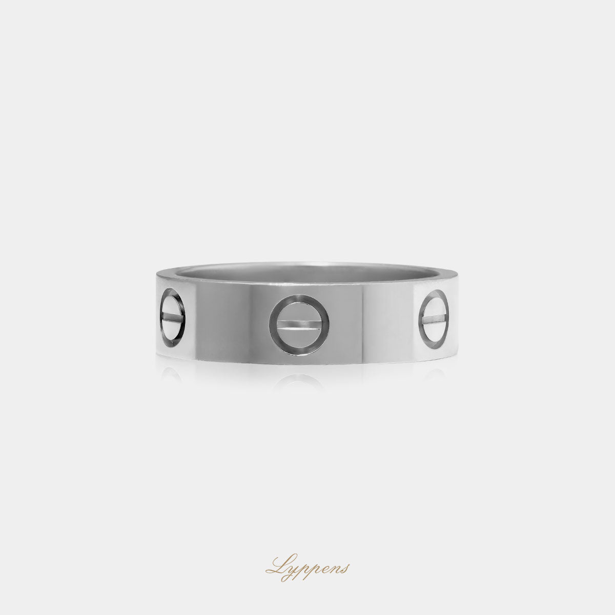 Witgouden Cartier LOVE-ring