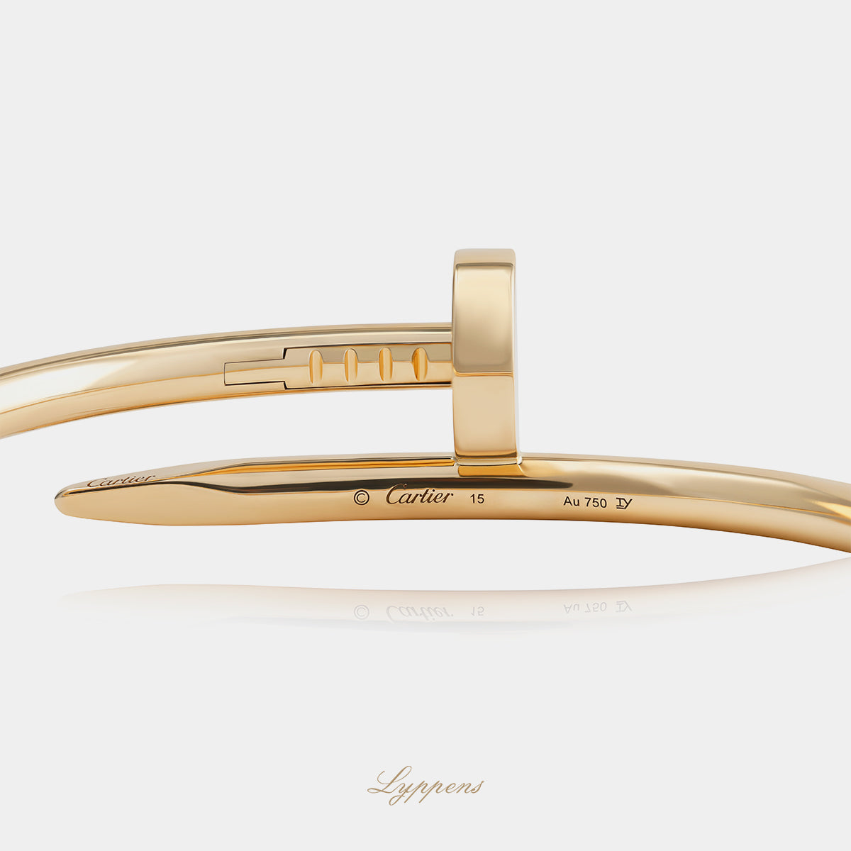 Yellow gold Cartier Just un Clou-bracelet