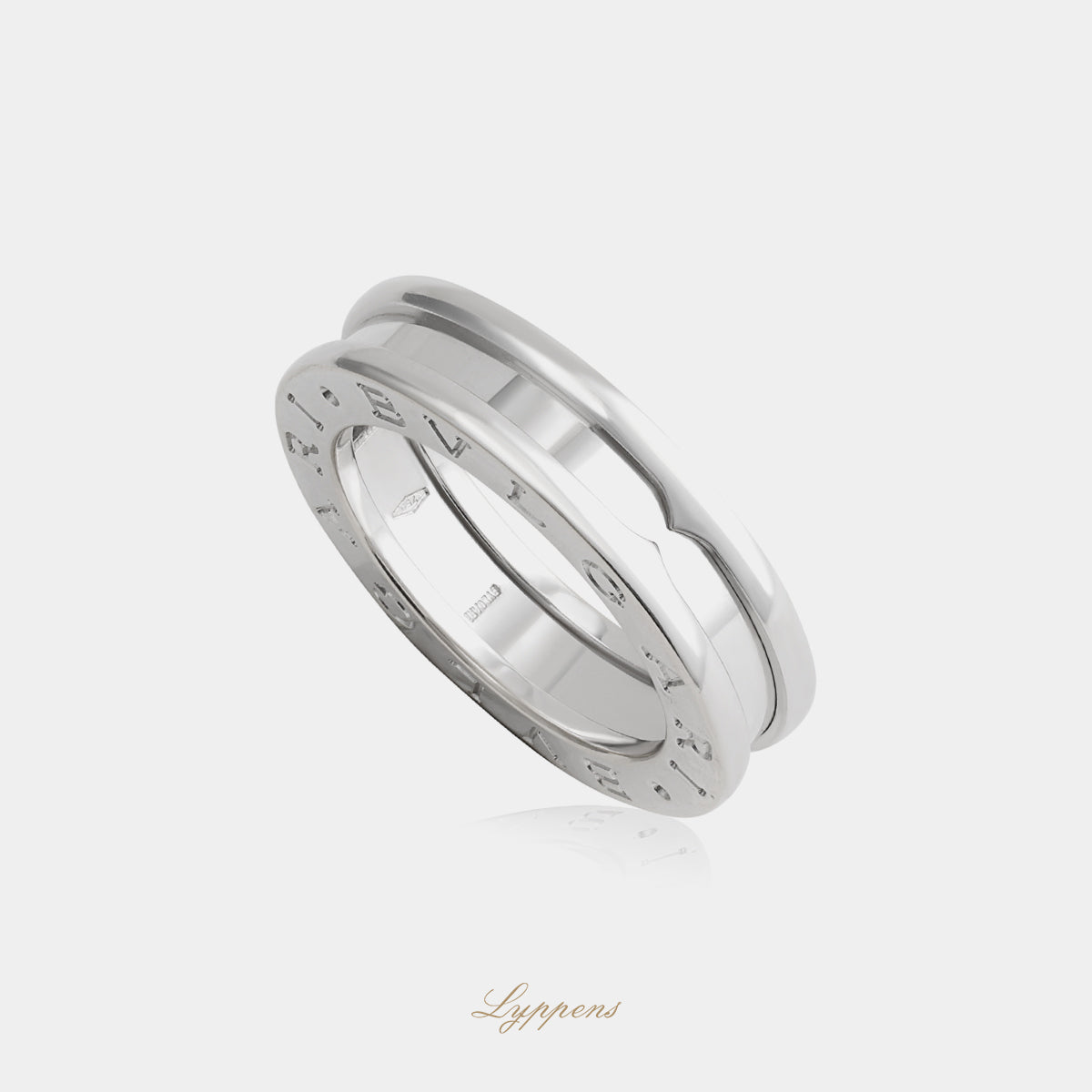 White gold Bvlgari B-Zero1 ring