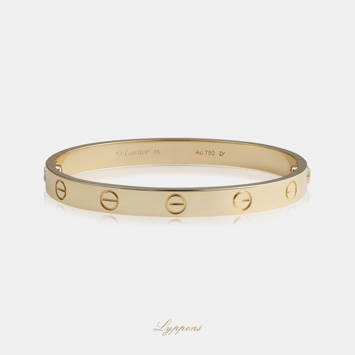 Yellow gold Cartier LOVE-bracelet