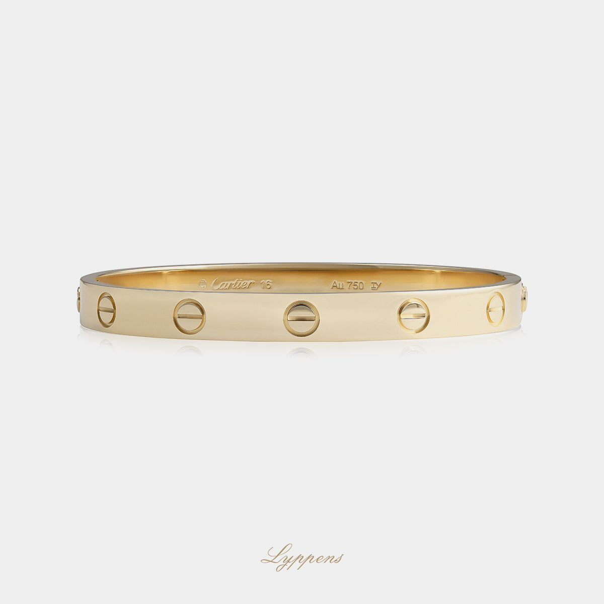 Yellow gold Cartier LOVE-bracelet