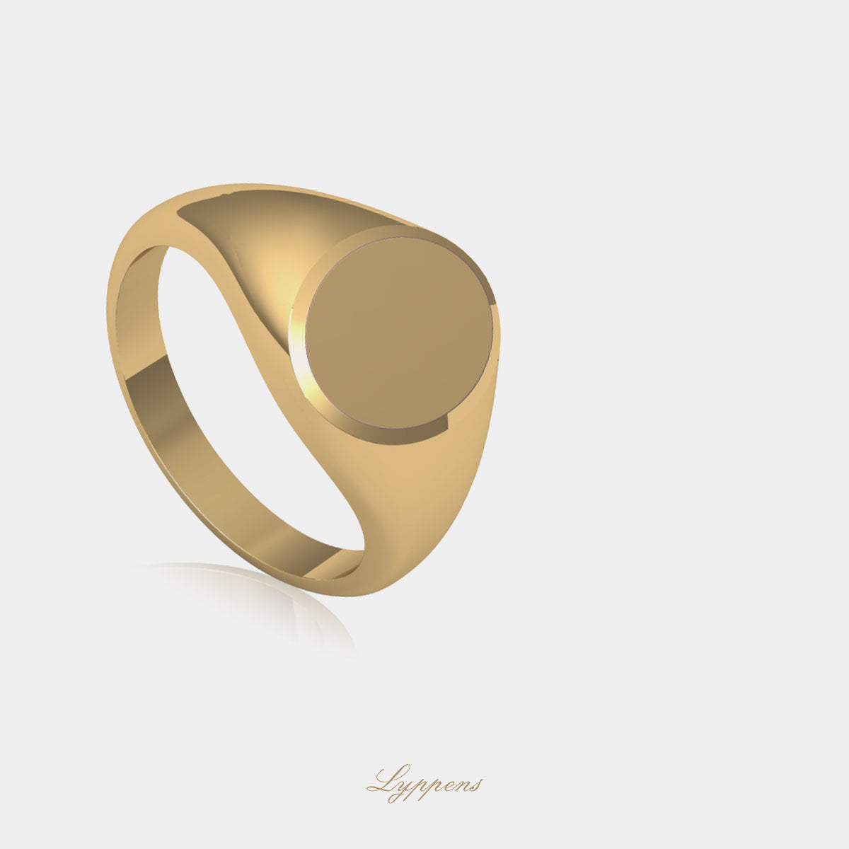 Geelgouden zegelring
