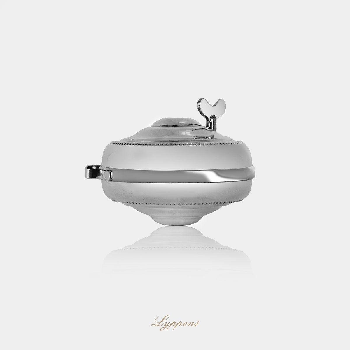 Eerste gehalte zilveren muziekdoosje.