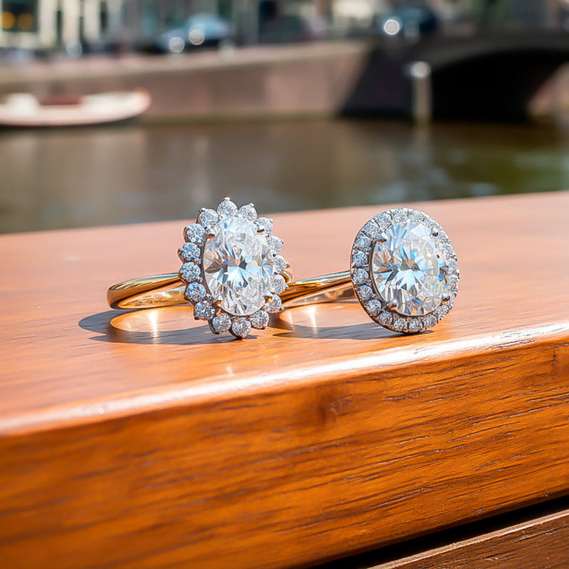 Diamanten verlovingsringen