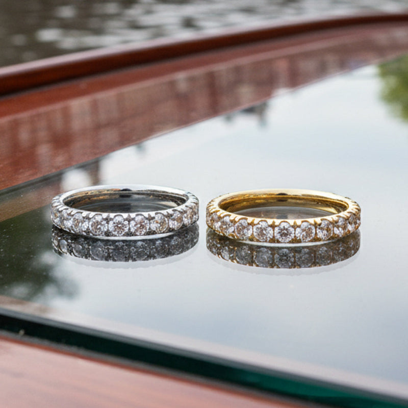 Diamanten trouwringen