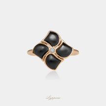 Onyx en diamant