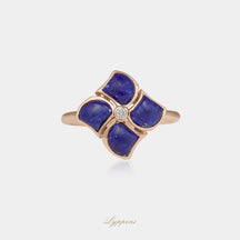 Lapis lazuli en diamant