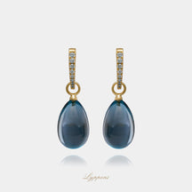 Topaz and diamonds