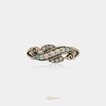Opaal en diamant