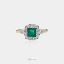 Smaragd en diamant