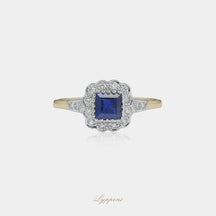 Saffier en diamant