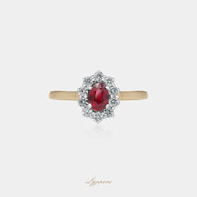 Robijn en diamant