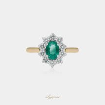 Smaragd en diamant