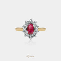 Robijn en diamant
