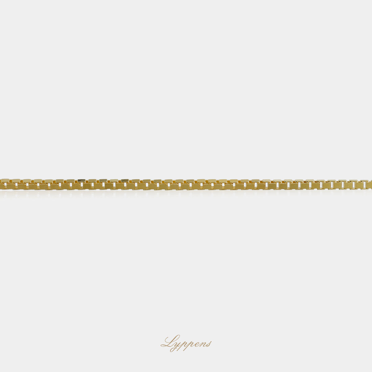 Geelgouden venetiaanse schakelcollier