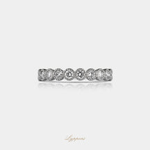Witgoud met diamant
