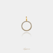 Geelgoud met diamant