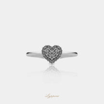 Witgoud met diamant