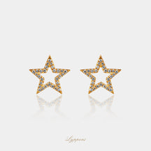 Geelgoud met diamant
