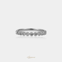 Witgoud met diamant