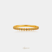 Geelgoud met diamant
