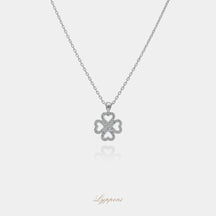 Witgoud met diamant