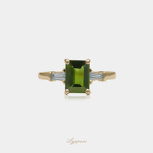 Toermalijn en diamant 
