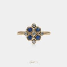 Saffier en diamant