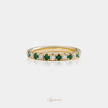 Tsavoriet en diamant