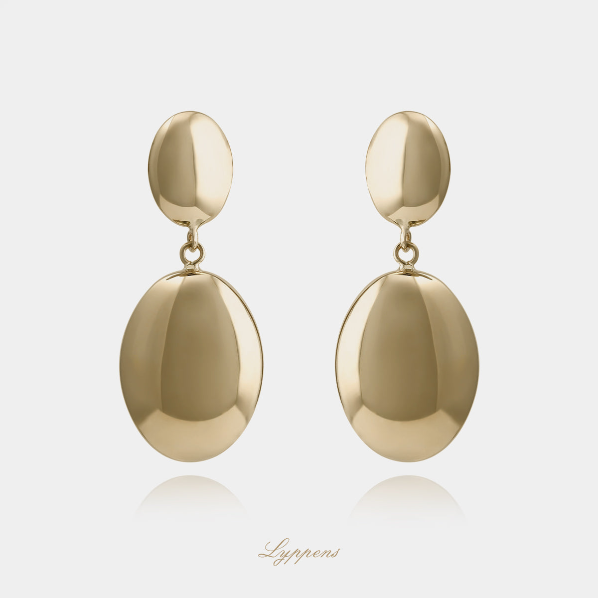 Geelgouden oorbellen