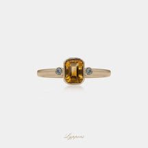 Citrien en diamant
