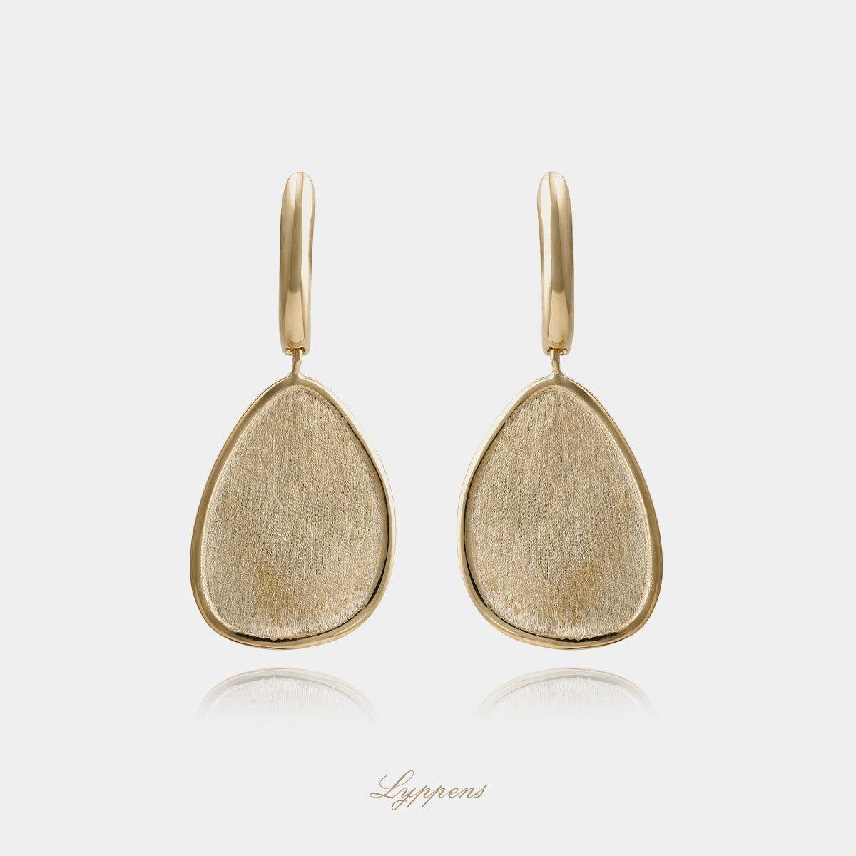 Geelgouden oorbellen