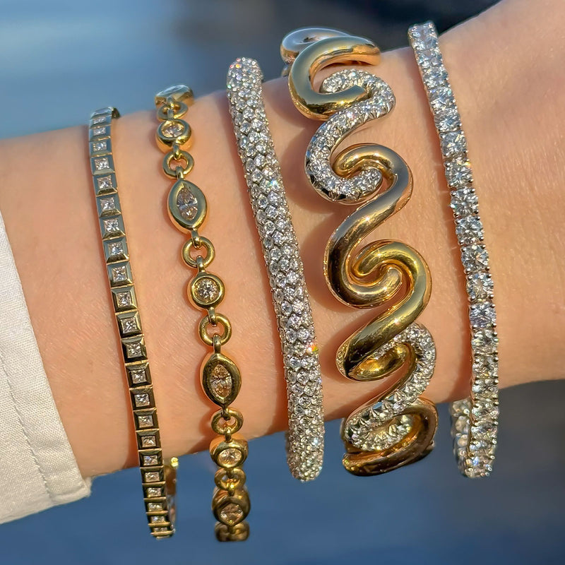 Diamond bracelets