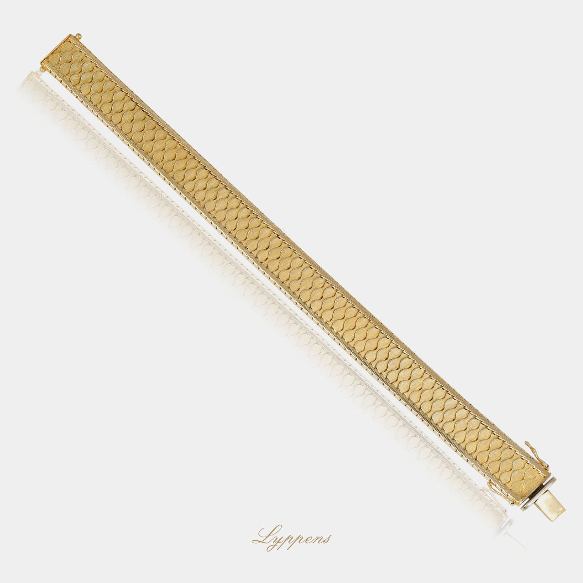 Geelgouden vintage jaren ‘70 armband