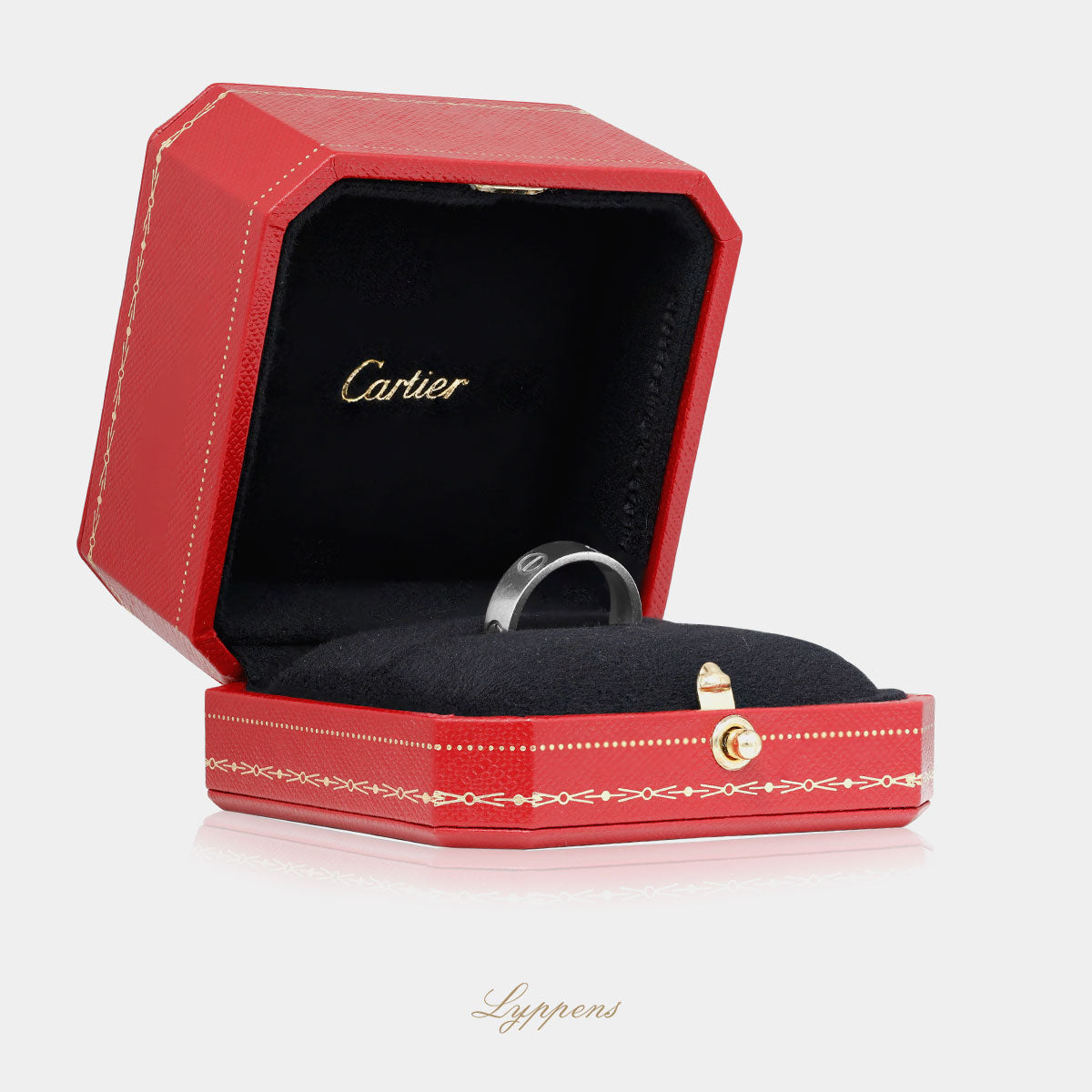 White gold Cartier LOVE-ring