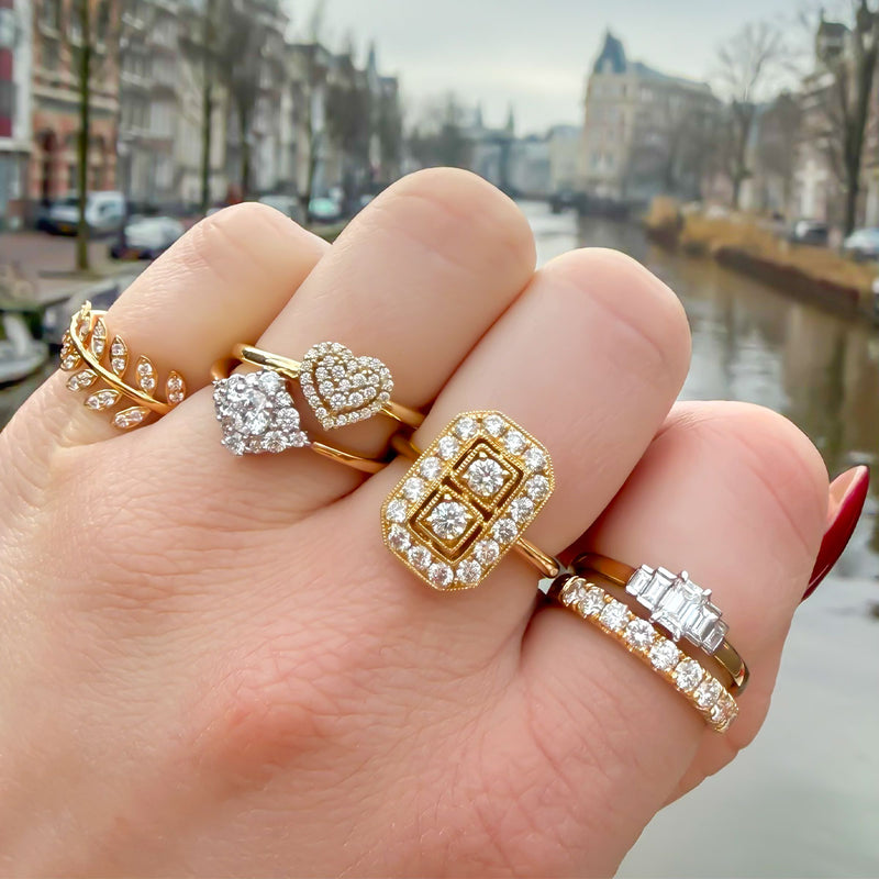 Diamanten ringen