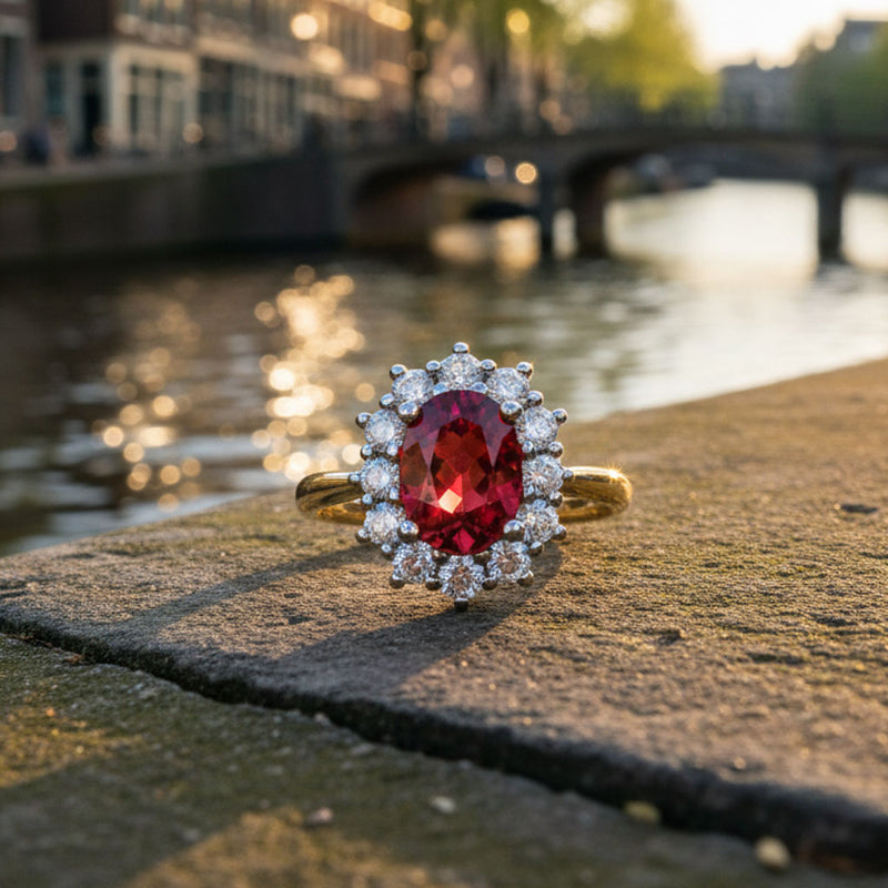 Ringen met edelstenen