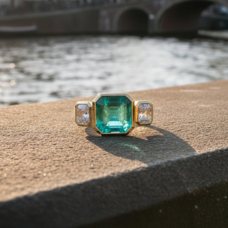 Ringen met edelstenen