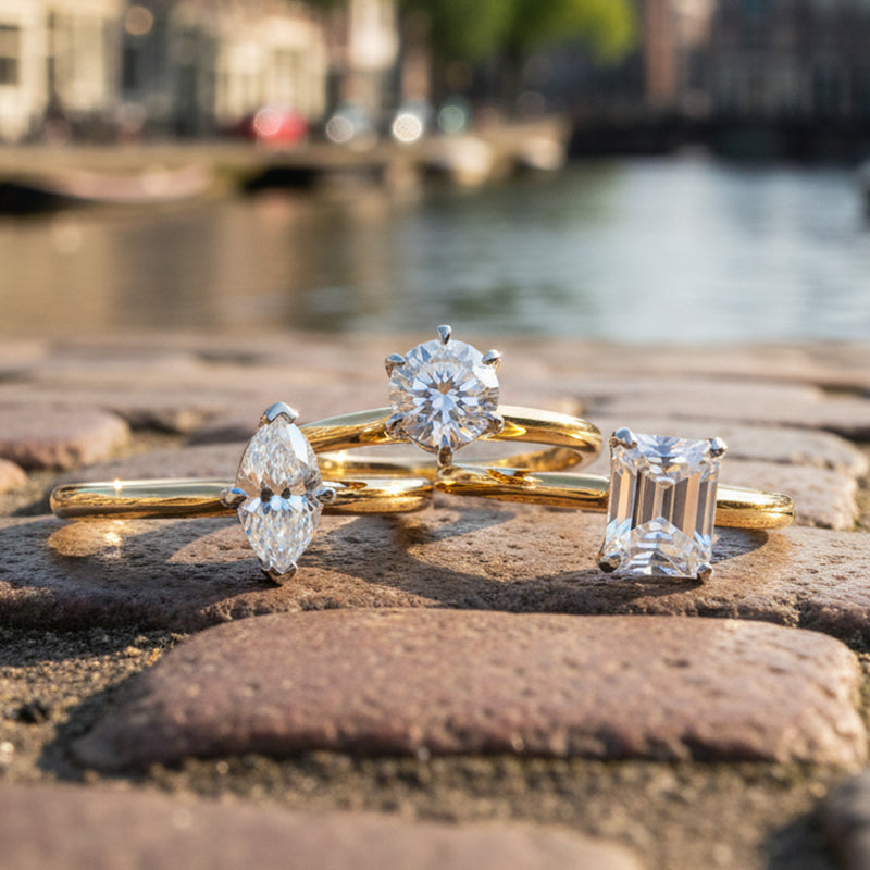 Solitaire engagement rings